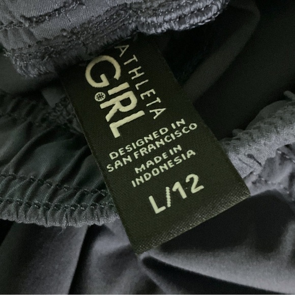 Athleta Girl Unlined High Jump Jogger Sz L Midieval Violet Stretch Athletic Acti - Picture 11 of 12